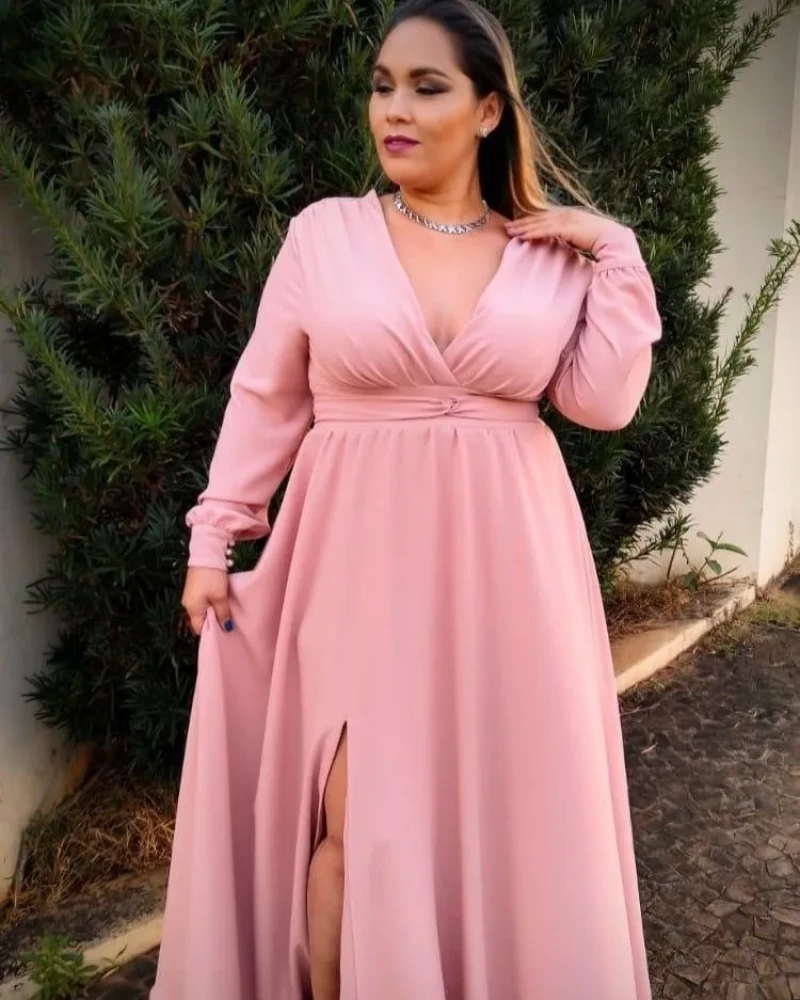Vestido Madrinha de Casamento Rosê Amanda