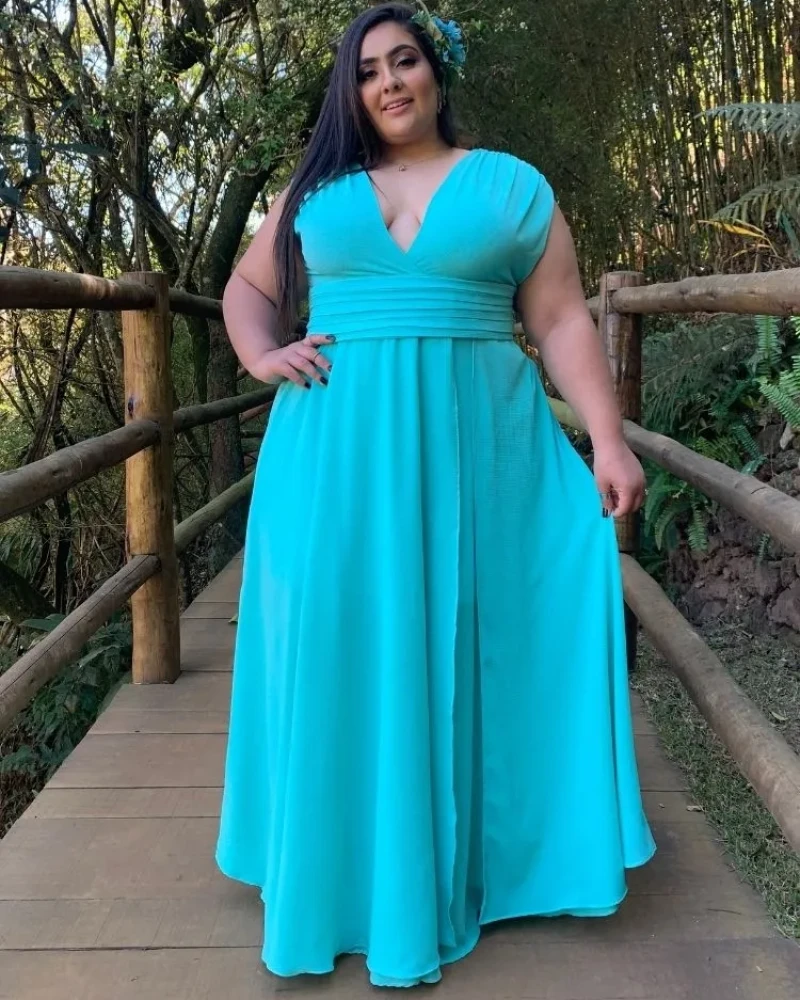 Vestido Madrinha Casamento Alice Fan Tiffany