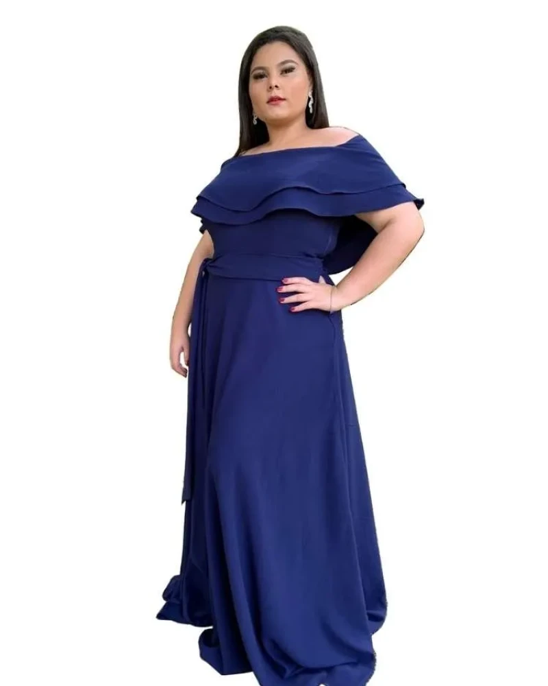 Vestido Madrinha de Casamento Azul Marinho Honeymoon