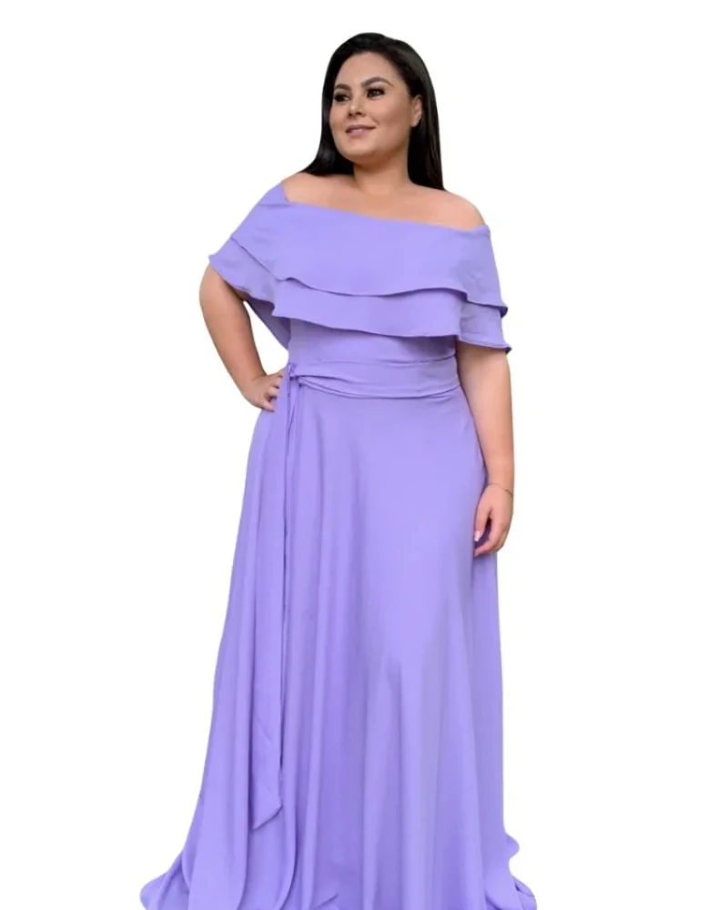 Vestido Madrinha de Casamento Lilas Honeymoon