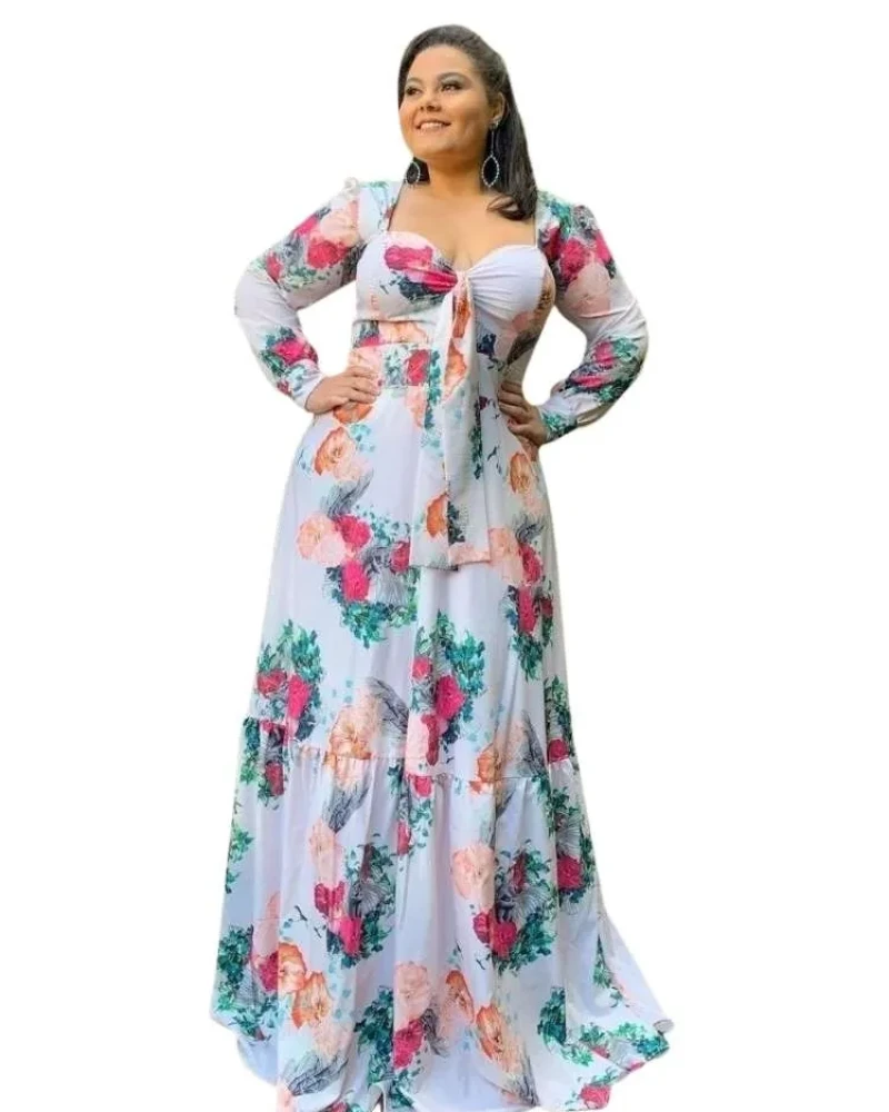 Vestido dos Anjos Estampado