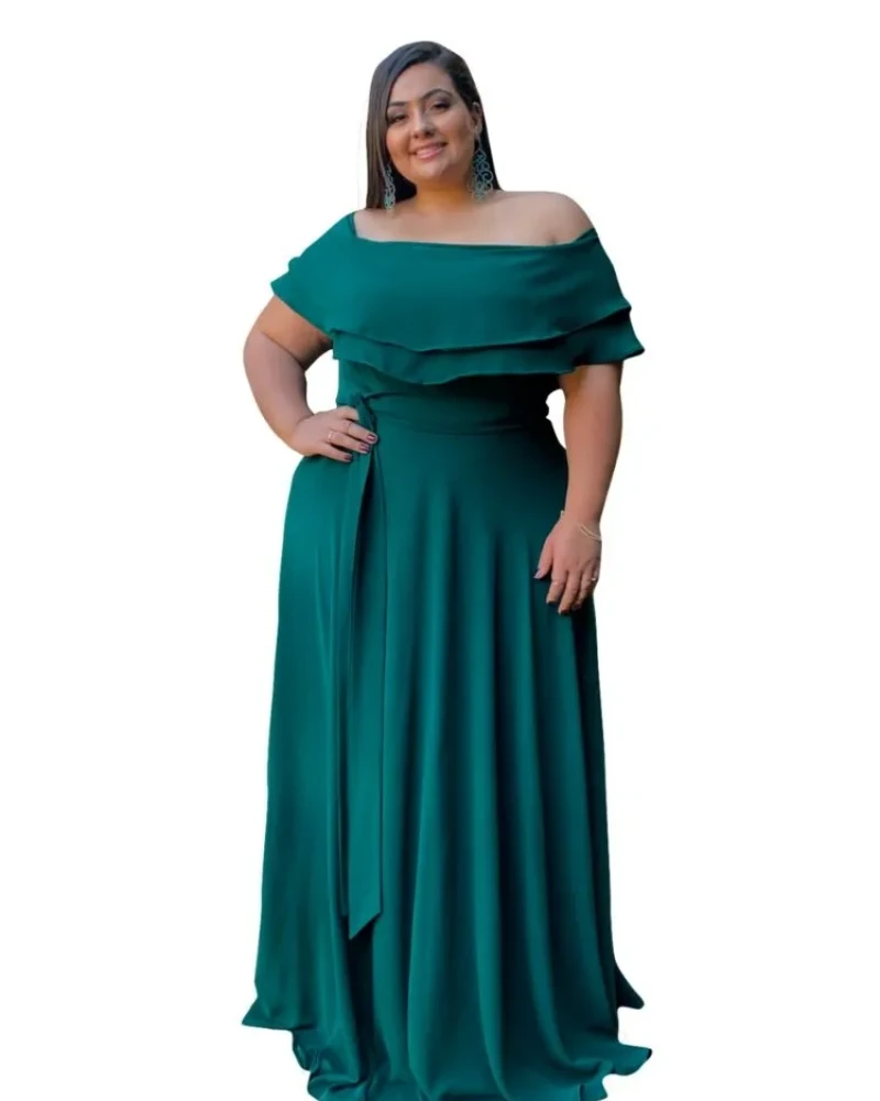 Vestido Madrinha de Casamento Verde Esmeralda Honeymoon