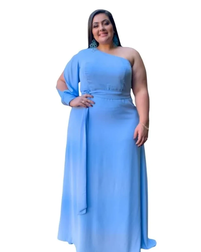 Vestido Madrinha de Casamento Azul Serenity Nara