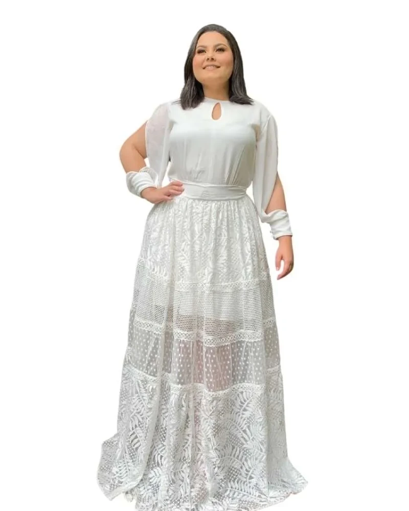 Vestido De Noiva Kate Off White