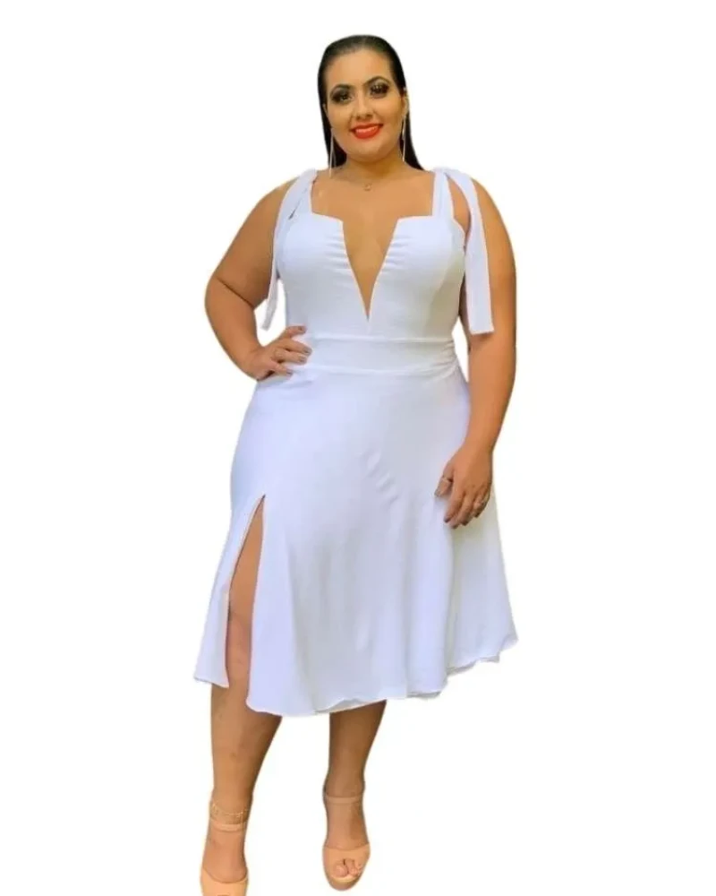 Vestido Curto Ana Julia Branco