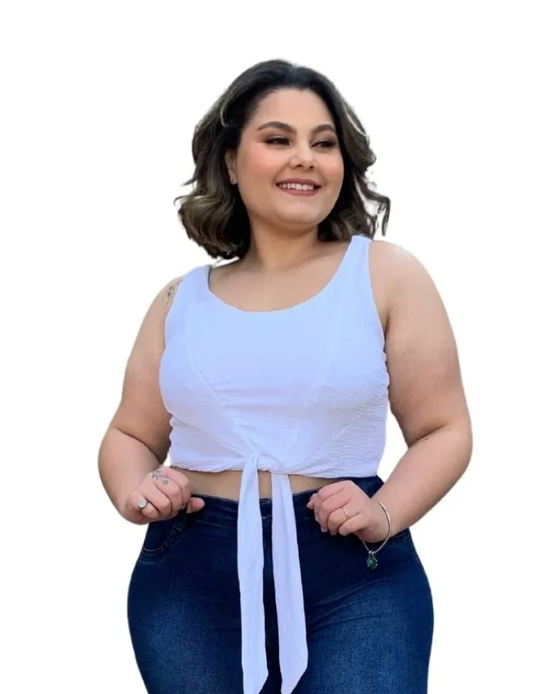 Cropped West Branco Off