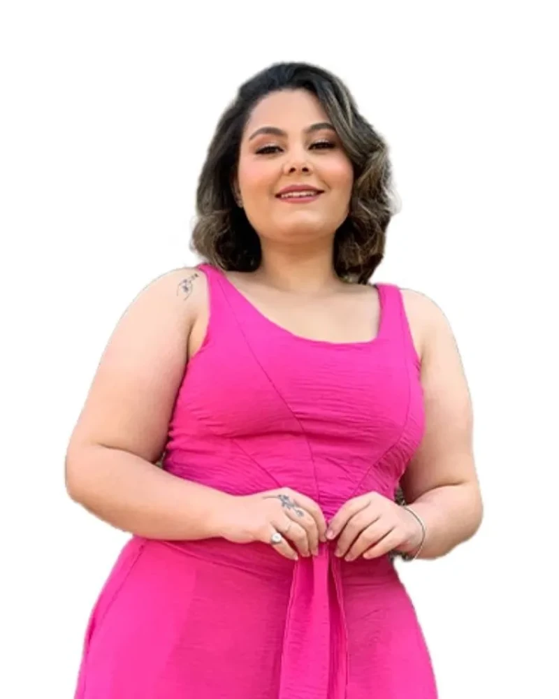 Cropped West Rosa Pink
