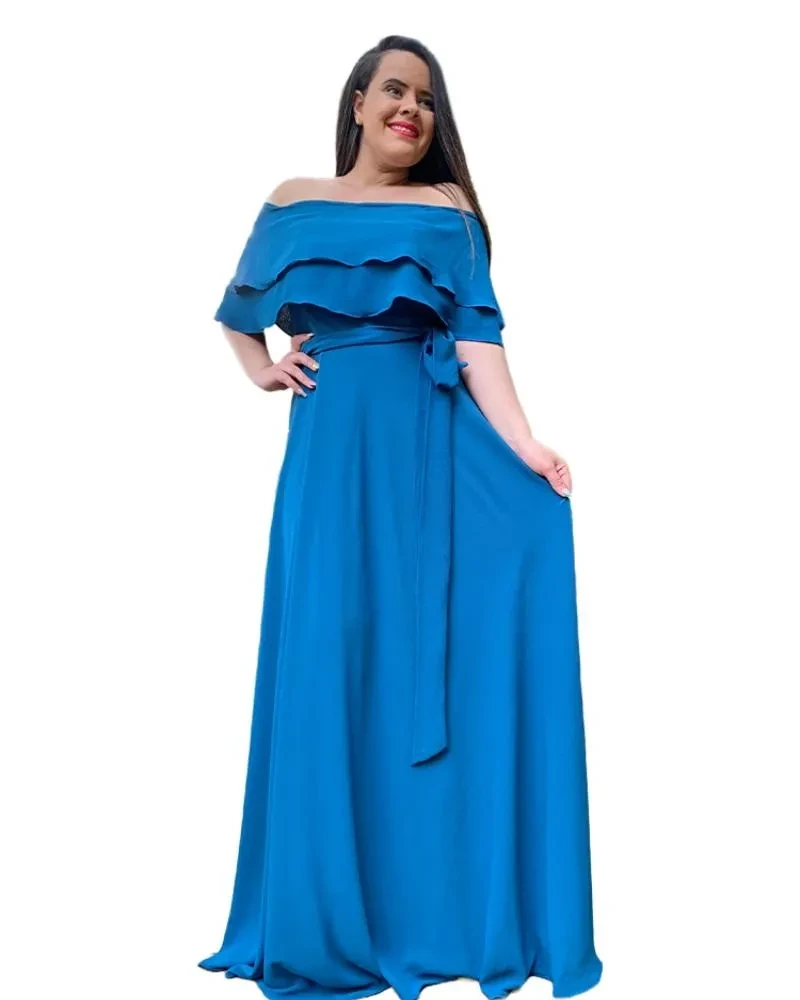 Vestido Madrinha de Casamento Honeymoon Azul Petróleo