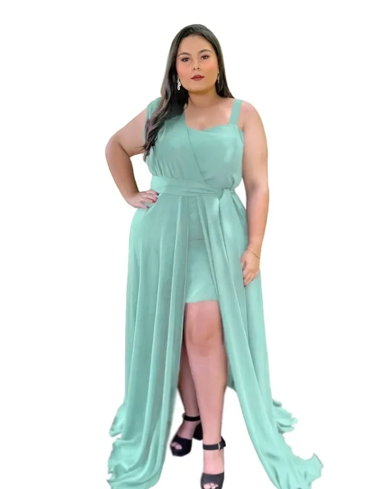Vestido Madrinha Casamento Areta Verde Menta