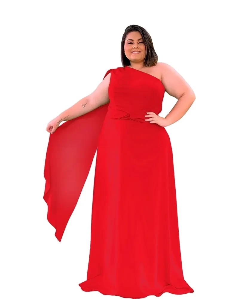 Vestido Madrinha de Casamento Vermelho Wind