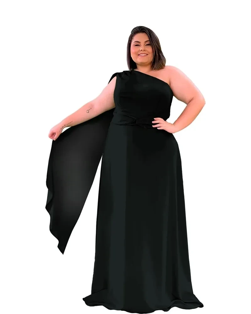 Vestido Longo de Festa Preto Wind