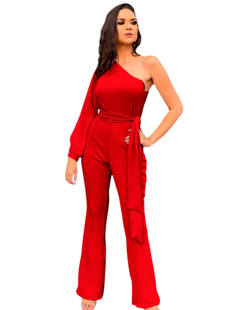 Macacão Sales Vermelho
