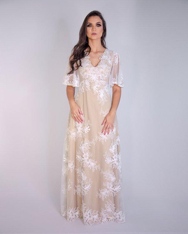 Vestido Longo Crepe Soft