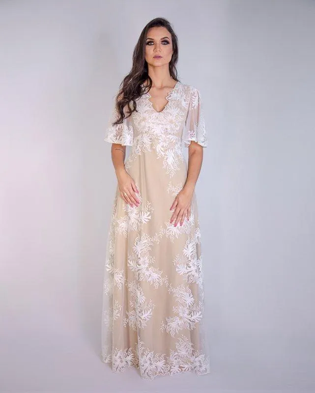 Vestido Longo Crepe Soft