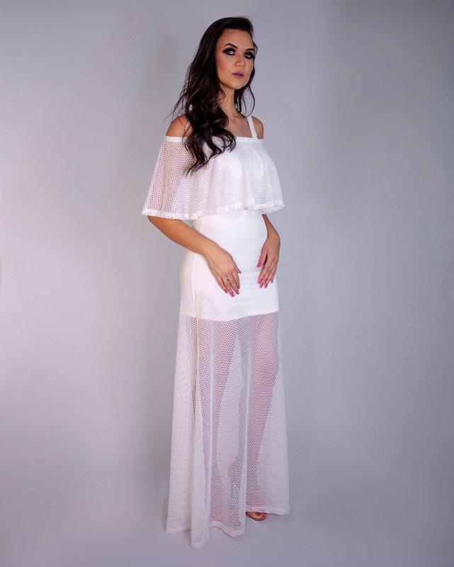 Vestido longo renda Gitan