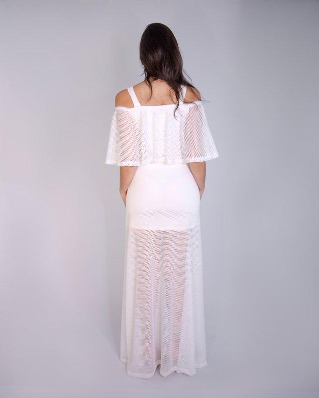 Vestido longo renda Gitan