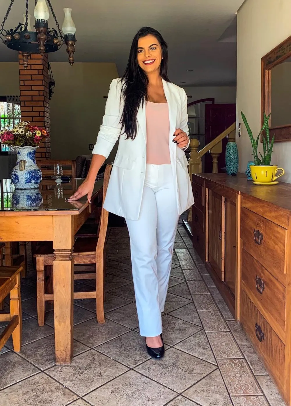 Terno Feminino Branco