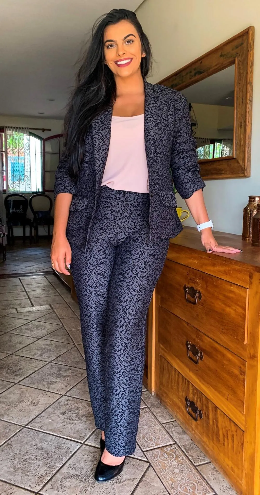 Terno Feminino Estampado