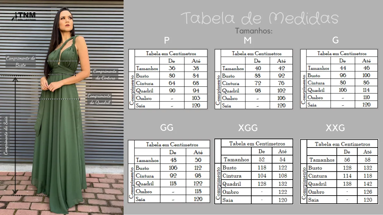 Vestido Madrinha de Casamento Multiformas Anathan