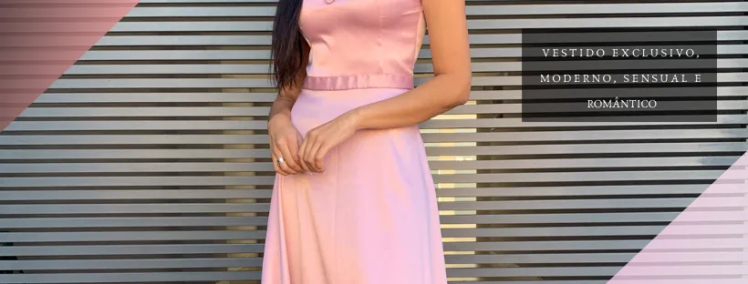 Vestido Longo Madrinha de Casamento Vanessa