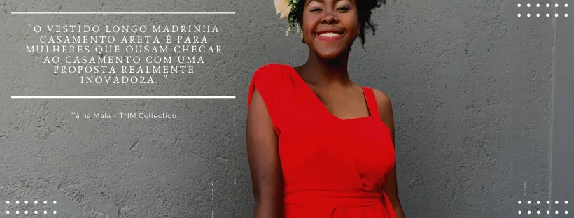 Vestido Madrinha Casamento Vermelho Plus Size Areta