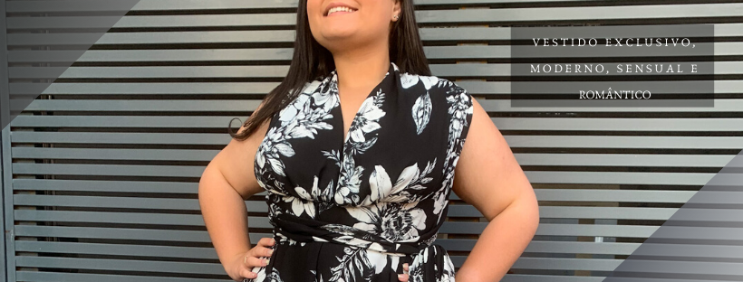 Vestido longo estampado Multiformas Anathan 