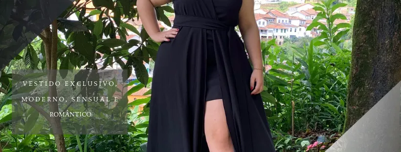 Vestido Madrinha Casamento Areta Preto