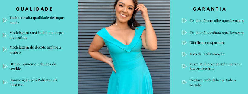 Vestido Longo Madrinha de Casamento Vanessa