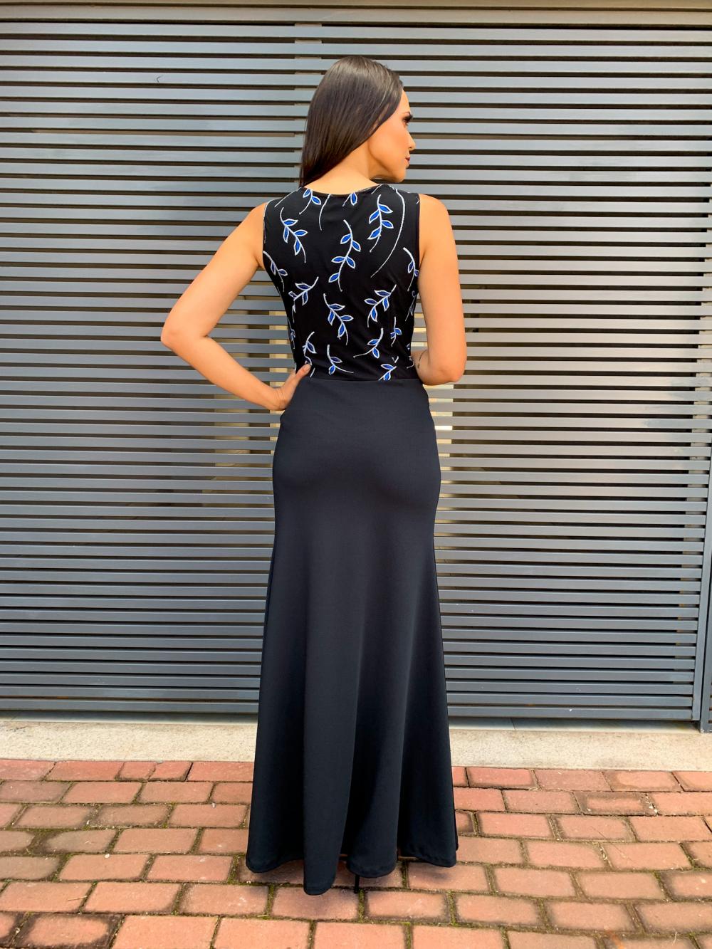 Vestido longo de Festa Katrine 