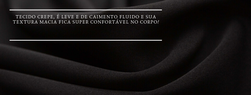 Vestido Simples Madri Preto