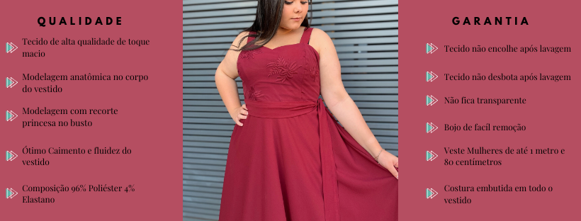 Vestido Simples Madri Marsala