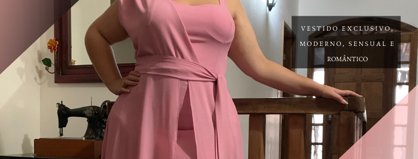 Vestido Madrinha Casamento Areta Rosa Chiclete