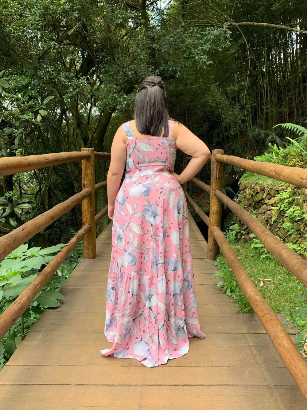 Vestido de Festa Estampado Naninha