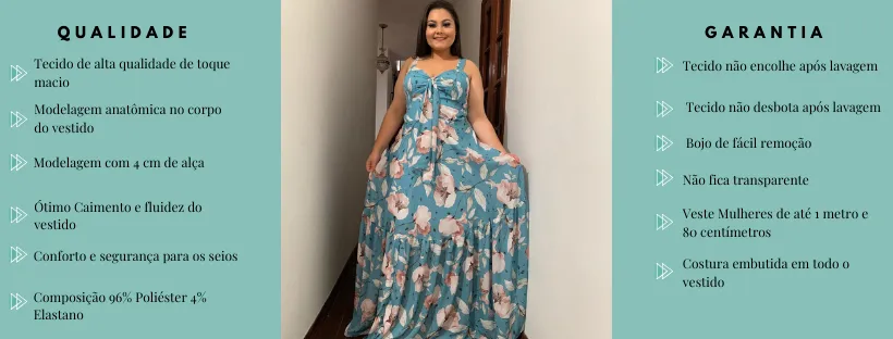 Vestido de Festa Estampado Naninha