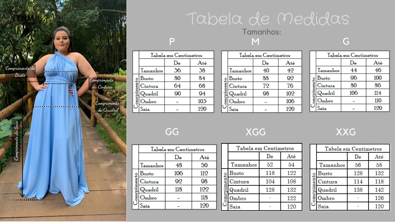 Vestido Madrinha de Casamento Multiformas Anathan
