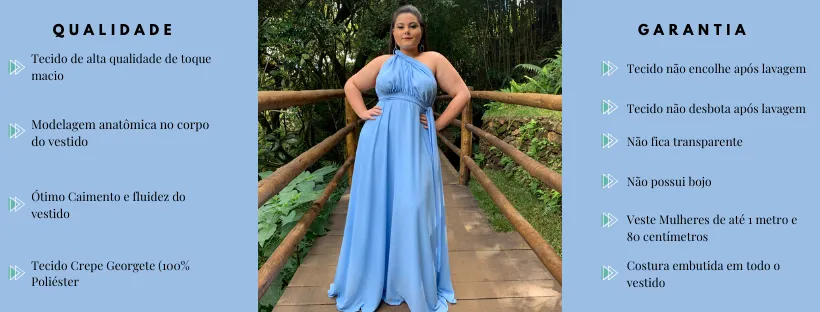 Vestido Madrinha de Casamento Multiformas Anathan