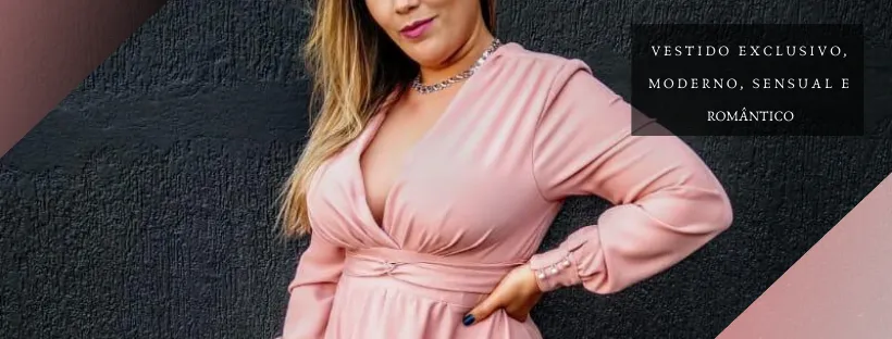 Vestido Madrinha de Casamento Rosê Amanda