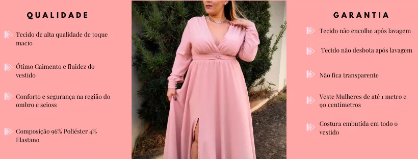 Vestido Madrinha de Casamento Rosê Amanda