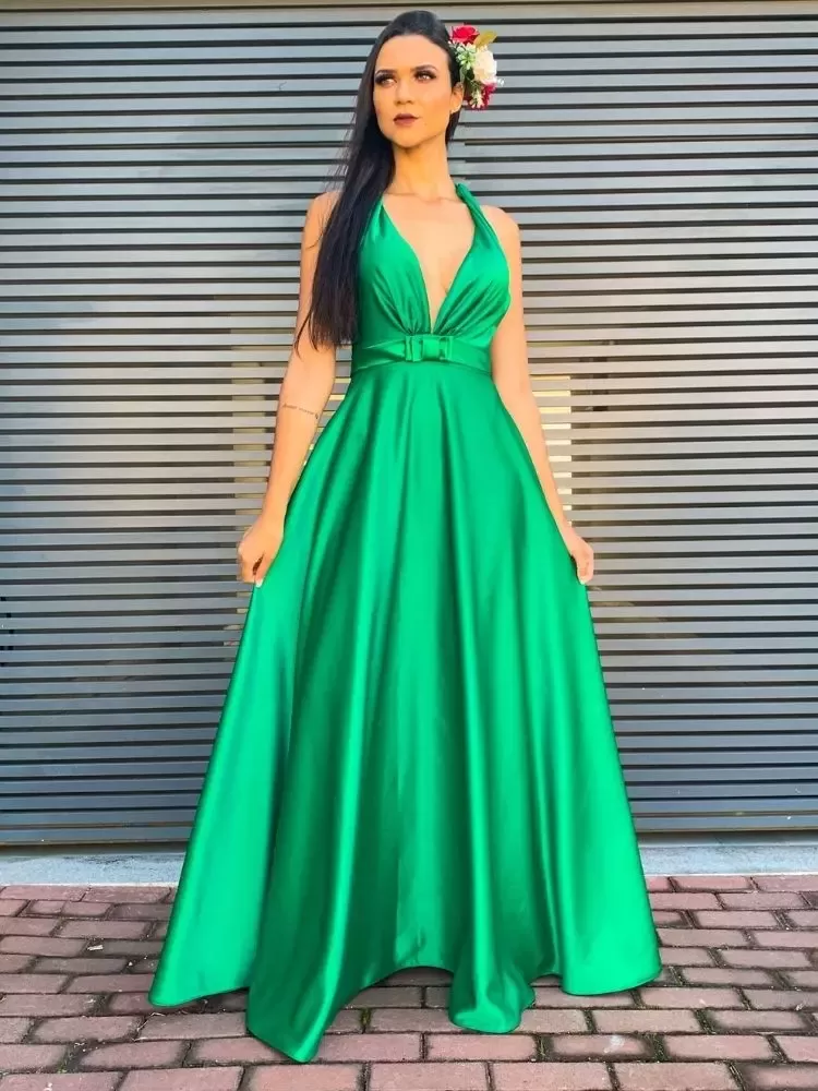 Vestido Madrinha Casamento Greenery