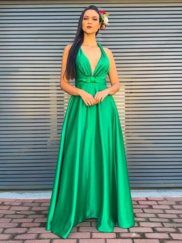 Vestido Madrinha Casamento Greenery