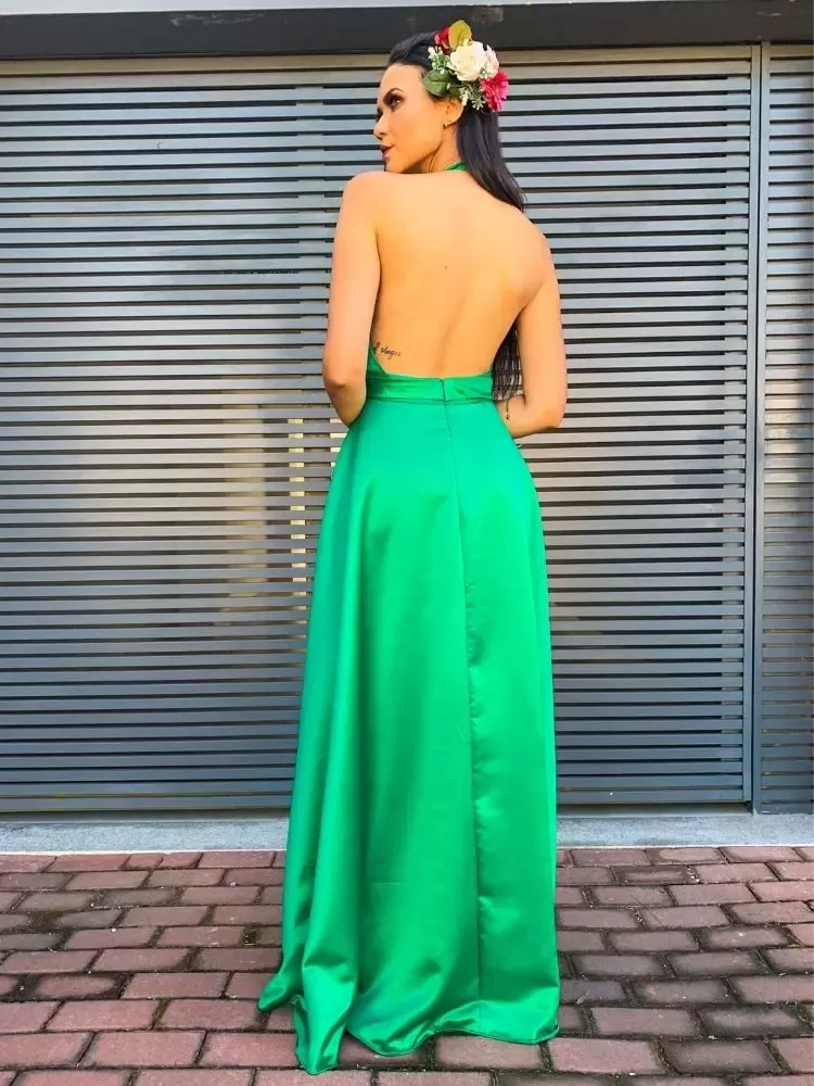 Vestido Madrinha Casamento Greenery