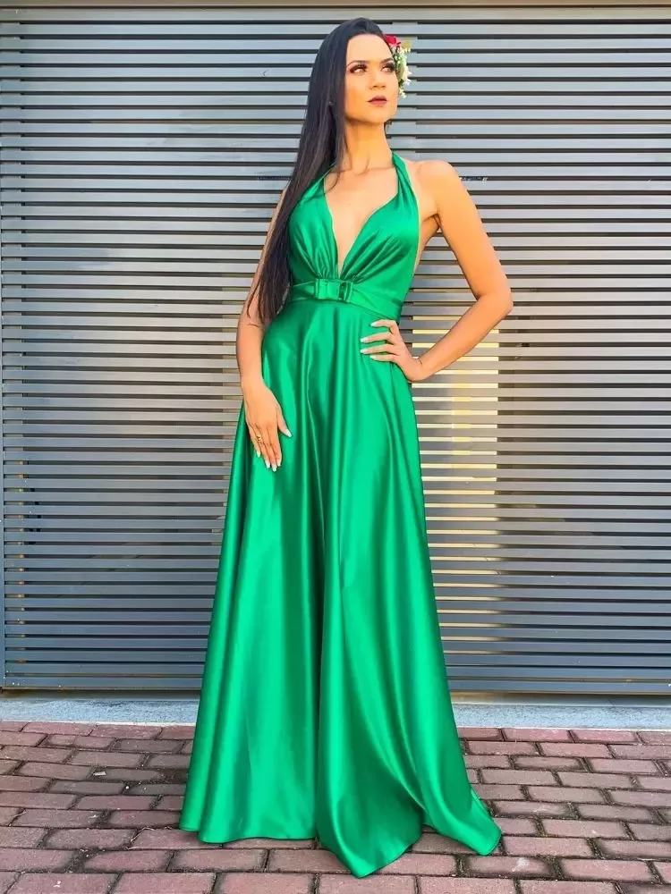 Vestido Madrinha Casamento Greenery