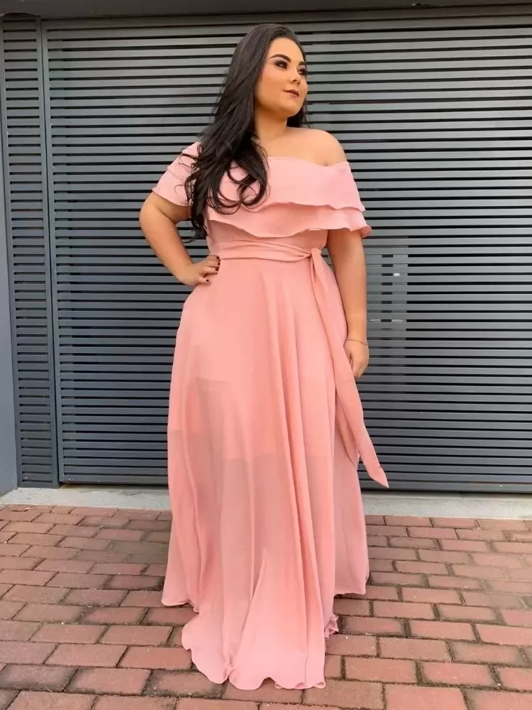 Vestido Madrinha de Casamento Honeymoon Rosê