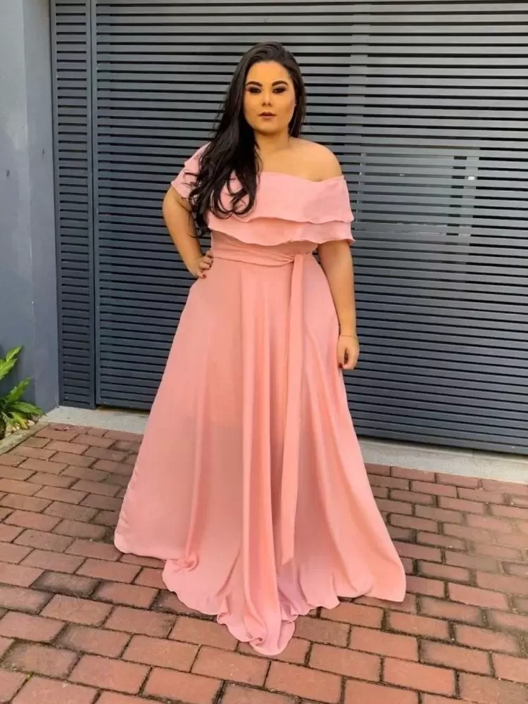 Vestido Madrinha de Casamento Honeymoon Rosê