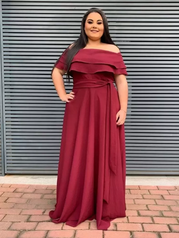 Vestido Madrinha de Casamento Marsala Honeymoon