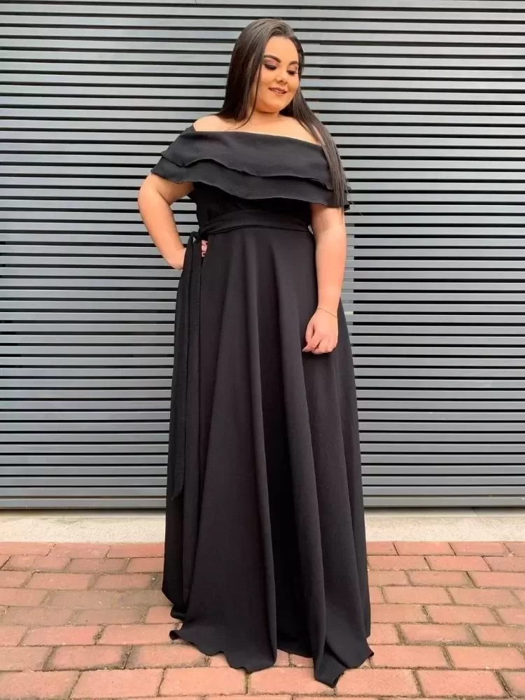Vestido Madrinha de Casamento Preto Honeymoon