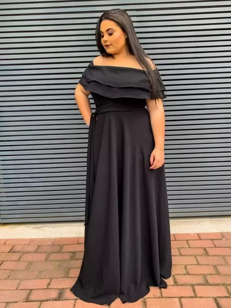 Vestido Madrinha de Casamento Preto Honeymoon