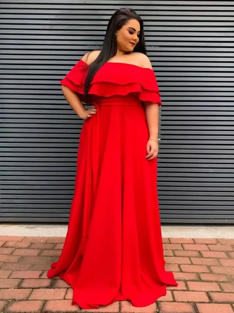 Vestido Madrinha de Casamento Vermelho Honeymoon