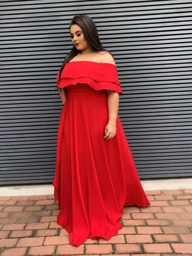 Vestido Madrinha de Casamento Vermelho Honeymoon