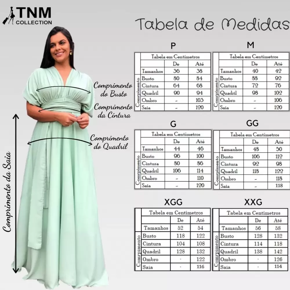Vestido Madrinha de Casamento Verde Menta Multiformas Anathan
